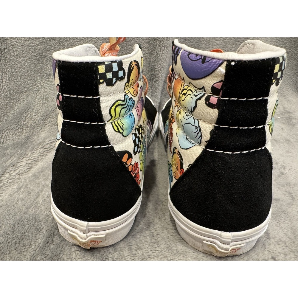 Vans Sk8-Hi Shoes Womens 11 Multicolor Together Collaboration‎ High Top Art - Picture 9 of 16